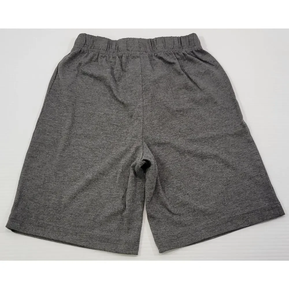 L5) Children Wonder Nation Gray Boys Sweat Shorts Medium 8
